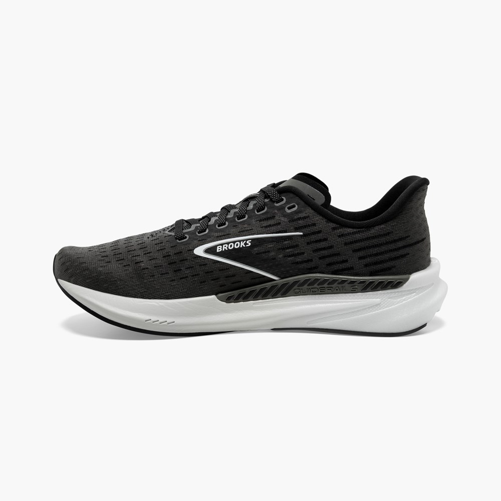 Chaussures Running Route Brooks Speed Support Hyperion GTS Blanche Noir Femme | AIR-8228500